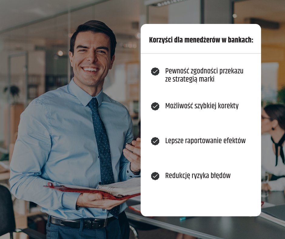Korzyści dla menedżerów w bankach