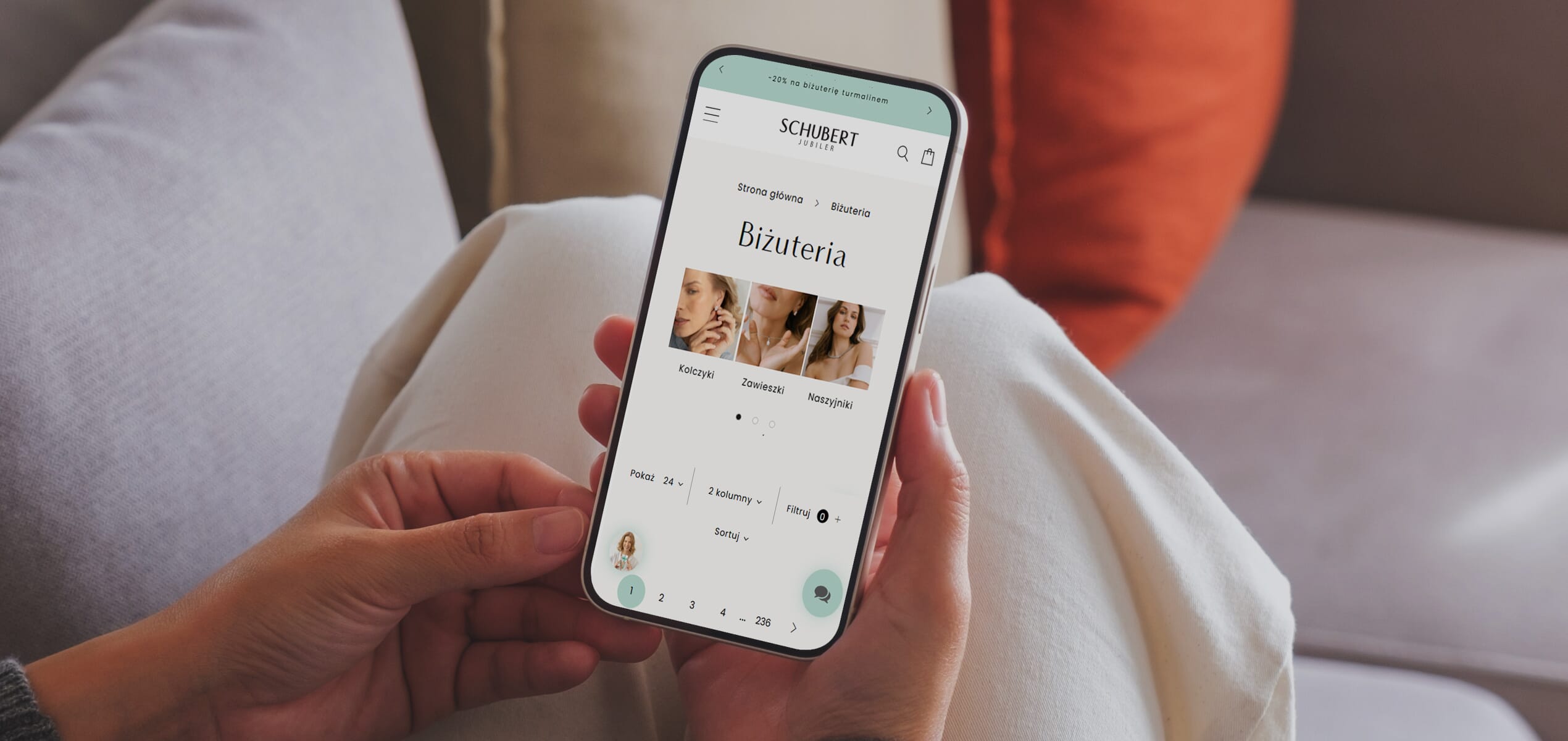 zdjecie  strony na telefonie