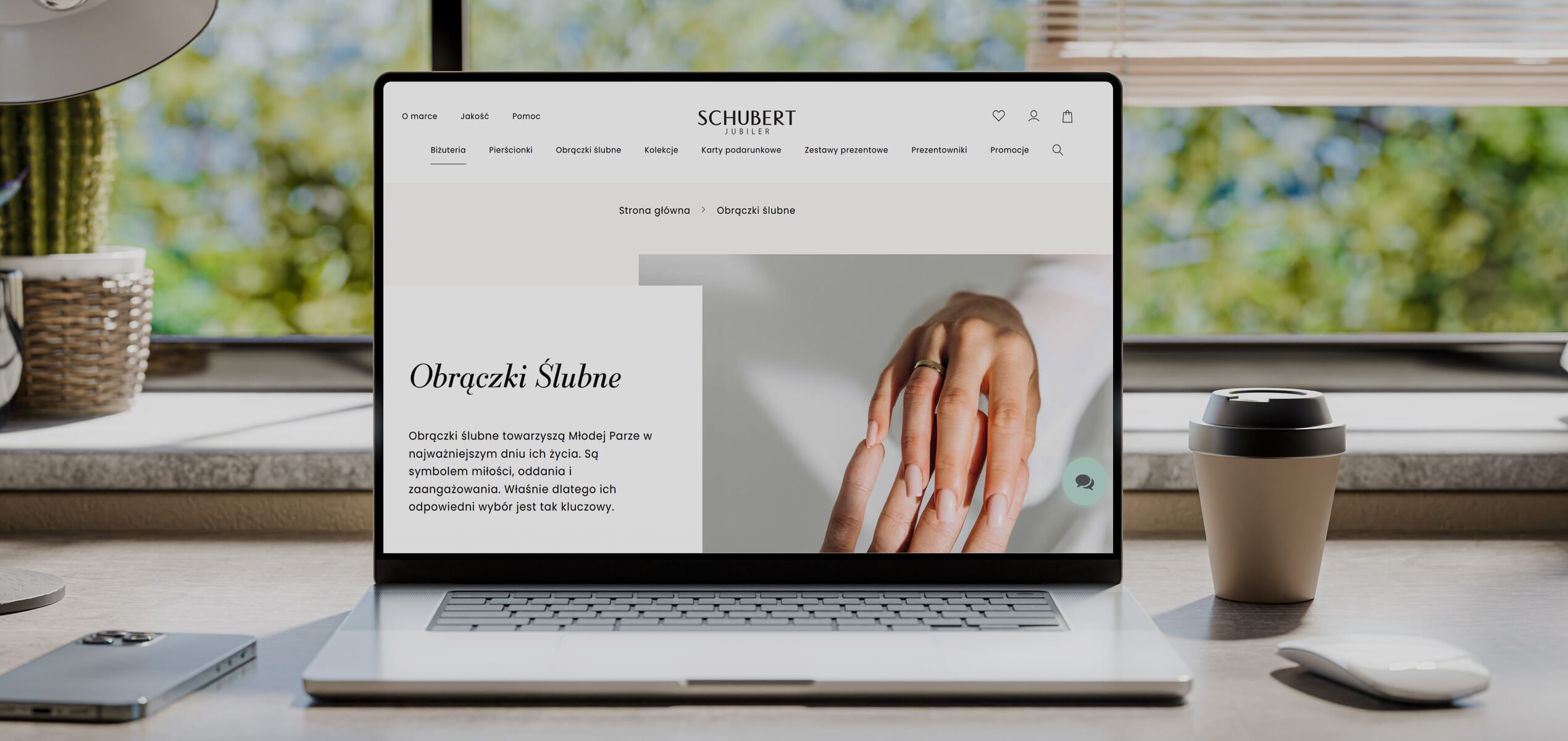 zdjecie  strony na laptopie