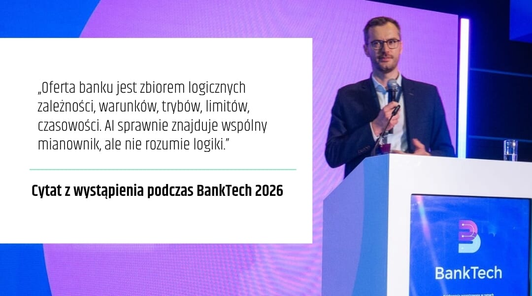 Cytat z wystąpienia podczas banktech